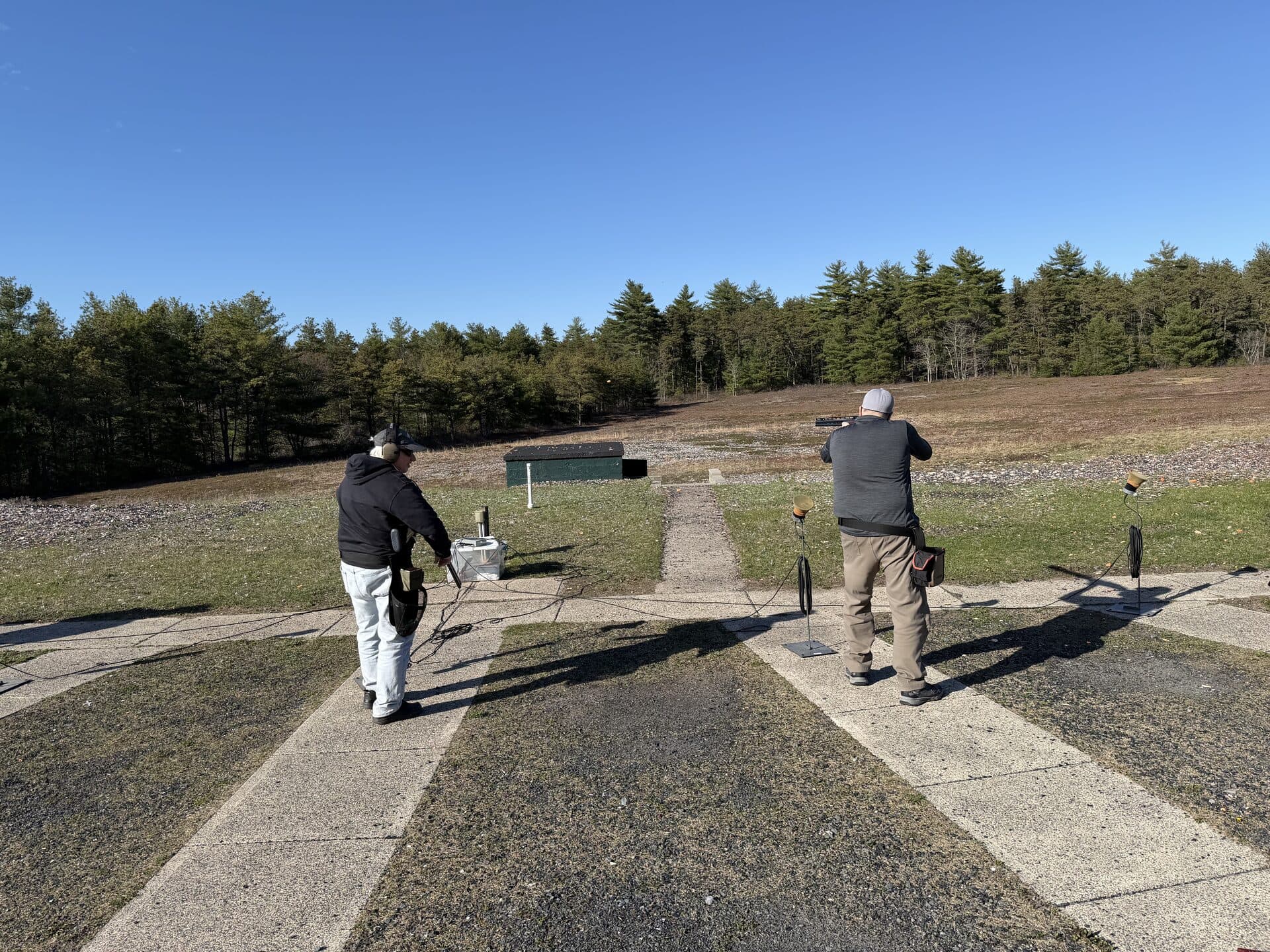 Skeet squad on the line
