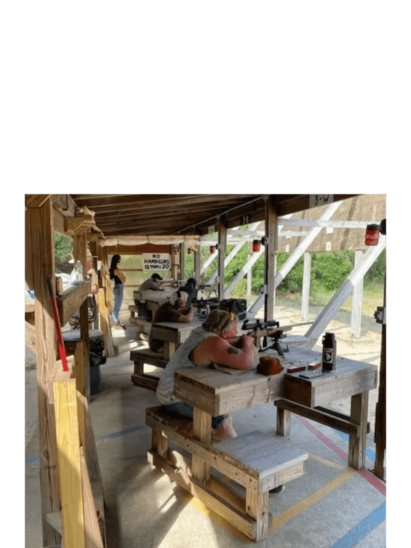 Indoor pistol range